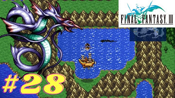 Final Fantasy 3 - #28. Leviathan (Lake Dohr) | Pixel Remaster | Gameplay Walkthrough | Steam, PC