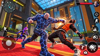 Giant Blue Hulk vs Orange Ninja 🔥 Epic Superhero Fighting Game! 💥 | Android Gameplay screenshot 4