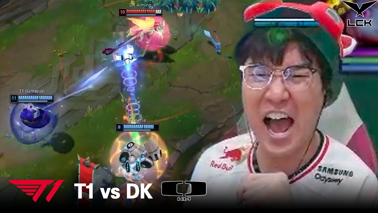 운명을 바꾼 케리아의 그랩 | T1 vs DK | 2025 LCK