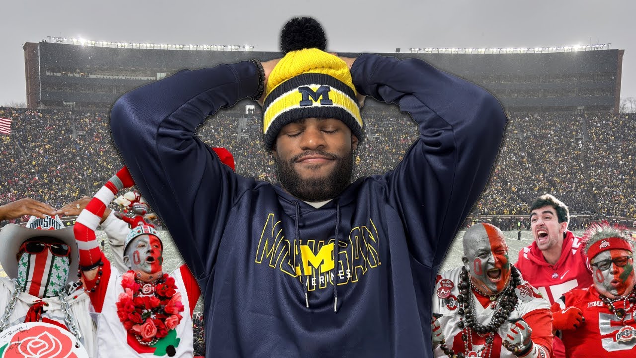 Я был на самом ГЛАВНОМ матче студенческого футбола! (Мичиган против Огайо Стрит)