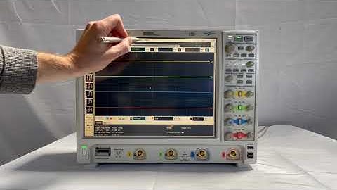Agilent MSO 9404 A Mixed Signal Oscilloscope (A# 75070)