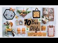 10 *Must See* Bee DIYs | Dollar Tree Crafts || What Month is This? Feb || Spring In Florida = Bees