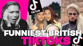 AMERICAN REACTS TO FUNNIEST BRITISH TIKTOKS | AMANDA RAE