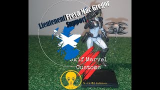 Lieutenent Freya Mac Gregor, Support, Scotland