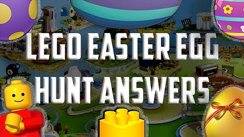 BinWeevils - Lego Easter Egg Hunt Answers 2016