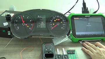 VW NEC 24C64 Dashboard All Keys Lost Programming 201406  （Key Master DP Plus）
