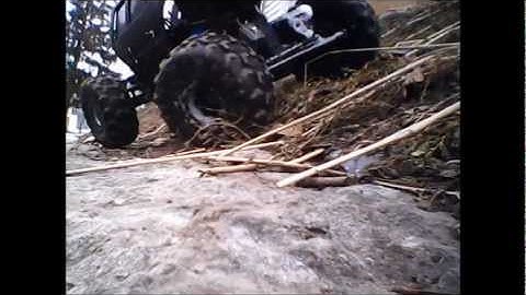 Redcat Rockslide snow crawling and POV