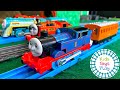 Thomas and Friends Trackmaster VS Tomy Train Races