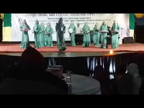 Kasidah Moderen Terbaik MTs.Negeri  Enrekang Tahun  Gema Muharram