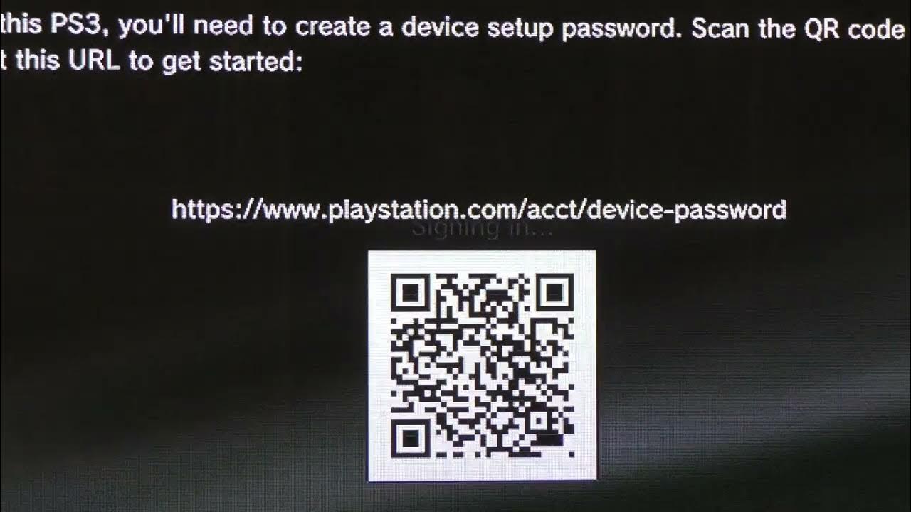 PS3™  Saving your password / Signing in automatically