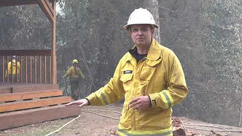 Protecting a Home from a Wildfire