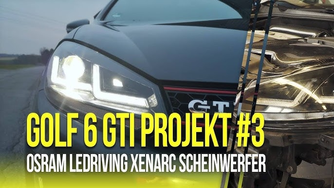 MK6 VW GOLF INSTALL GUIDE - OSRAM LEDriving XENARC LIGHTS 