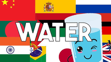THIRSTY? Learn to say "WATER" in 10 DIFFERENT LANGUAGES!