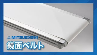 鏡面ベルト｜食品搬送用途樹脂コンベヤベルト ママライン®シリーズ