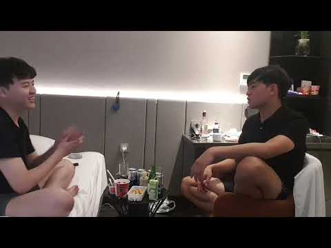 (청하등장)현타 감안한 술취한 남자 둘 술먹고 숙소에서 노는방법
