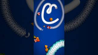 WormsZone Gameplay 🐍 🥶 #shorta #wormszone #games #shorts #59