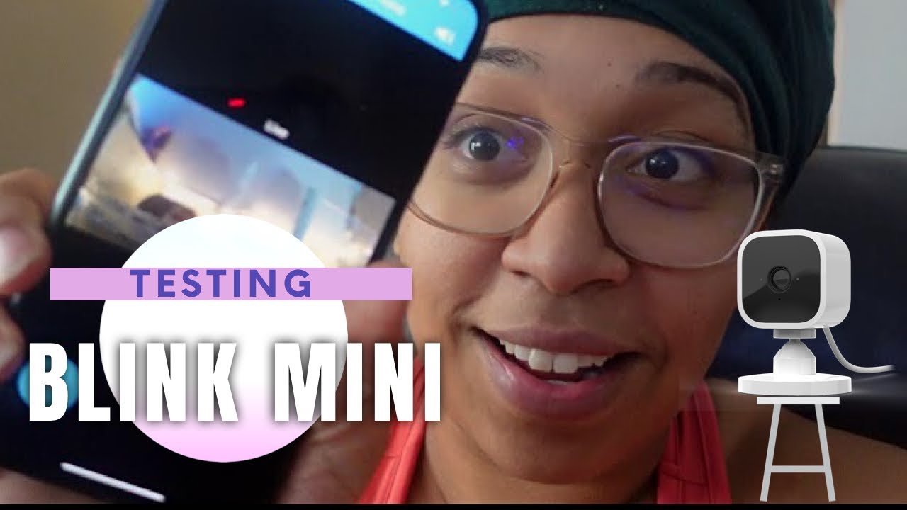 Testing Blink Mini Smart Security Camera | Indoor Security Camera from Amazon