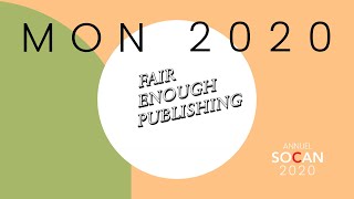 Annuel SOCAN 2020 - Fair Enough Publishing