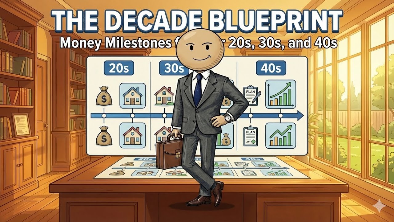 The Decade Blueprint: Financial Goals for Your 20s, 30s & 40s