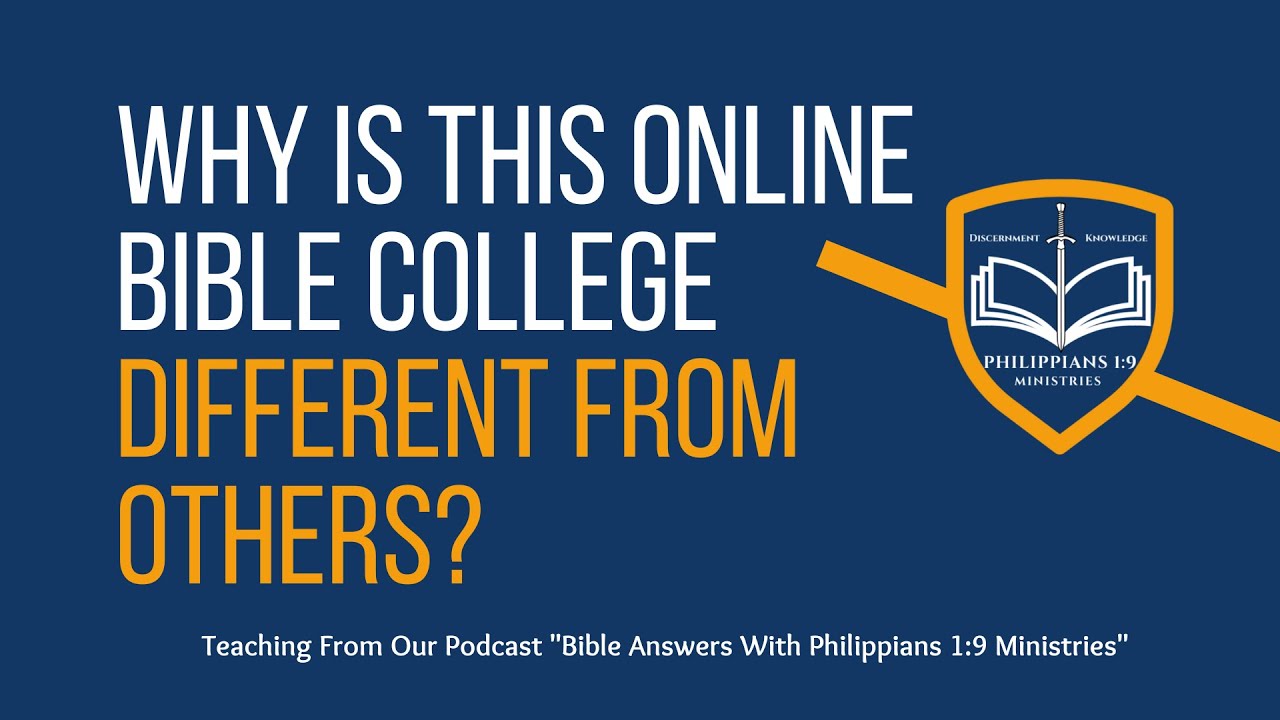 Why Is This Online Bible College Different From Others YouTube Why is this online bible college different from others youtube