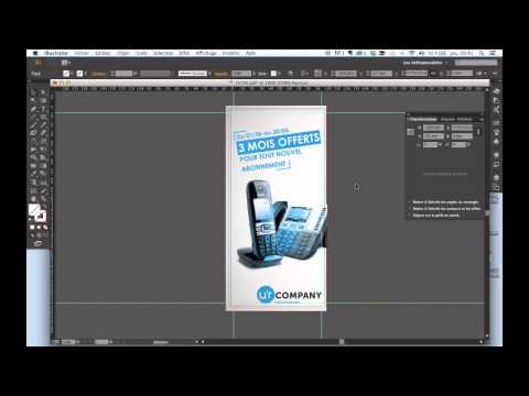 Vidéo: Comment Remettre Des Objets Texte Et Des Bitmaps En Position Horizontale Dans Adobe Illustrator