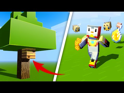 👉 Convertir Árbol en GRANJA DE MIEL Automática en Minecraft 1.16 Compacta y Eficiente con ABEJAS -👈