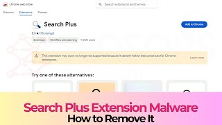 SearchPlus Extension Virus [boyu.com.tr] Removal Guide