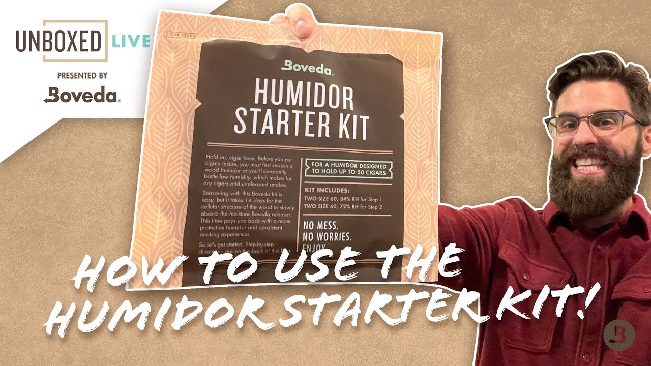 Humidor Cigar Starter Kit