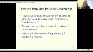 2021 FOIA Training Recording