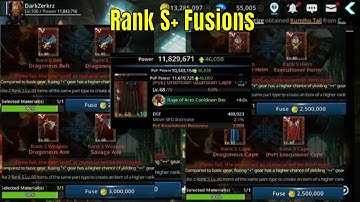 Darkness Rises Tips and Tricks: Rank S+ Fusions and Powering Up