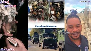 Men Koktèl Yo, Lapolis anvayi nèg 400 mawozo anndan kay la, Plizyè tonbe baz Lanmò sanjou