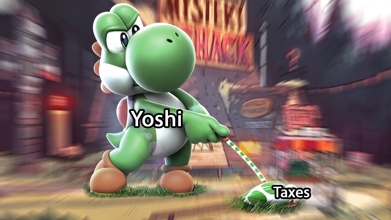 Yoshi commits Tax Fraud YouTube