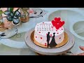 1/2 kg Calender anniversary cake |Chocolate cake |How to make fondant calendar |BakingBites |