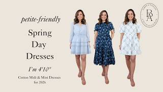 4 Pee-Friendly Spring Dresses Cotton Midi & Mini Dresses For 2026