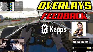 Overlays Feedback | iRacing VR | Racelab & Kapps | Oculus Rift S