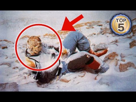 エベレストで悲惨な死を遂げた遭難者の遺体TOP5！デスゾーンはガチだった件 - YouTube