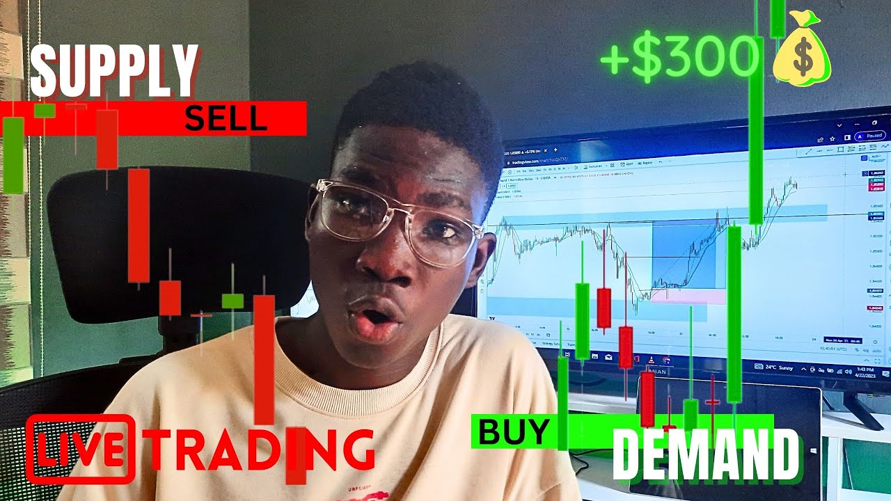 How To Make 300 A Day Using Supply and Demand Scalping Strategy Live Trading YouTube
