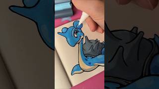 💙Lapras💙 #pokemon #pokémon #lapras #arrtx #arrtxmarkers #drawing #arrtxart #arrtxacrylicmarkers
