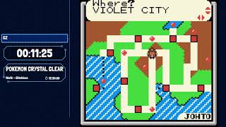 RRLOL7 - Pokemon Crystal Clear 16x16 Glitchless by @GZ Part 1