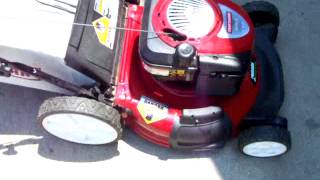 Craftsman Bagger Mulcher Demo, 6 Jul 13