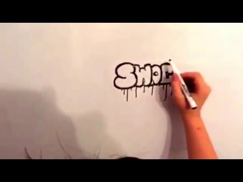 Vidéo: Comment Dessiner Des Tags De Graffiti