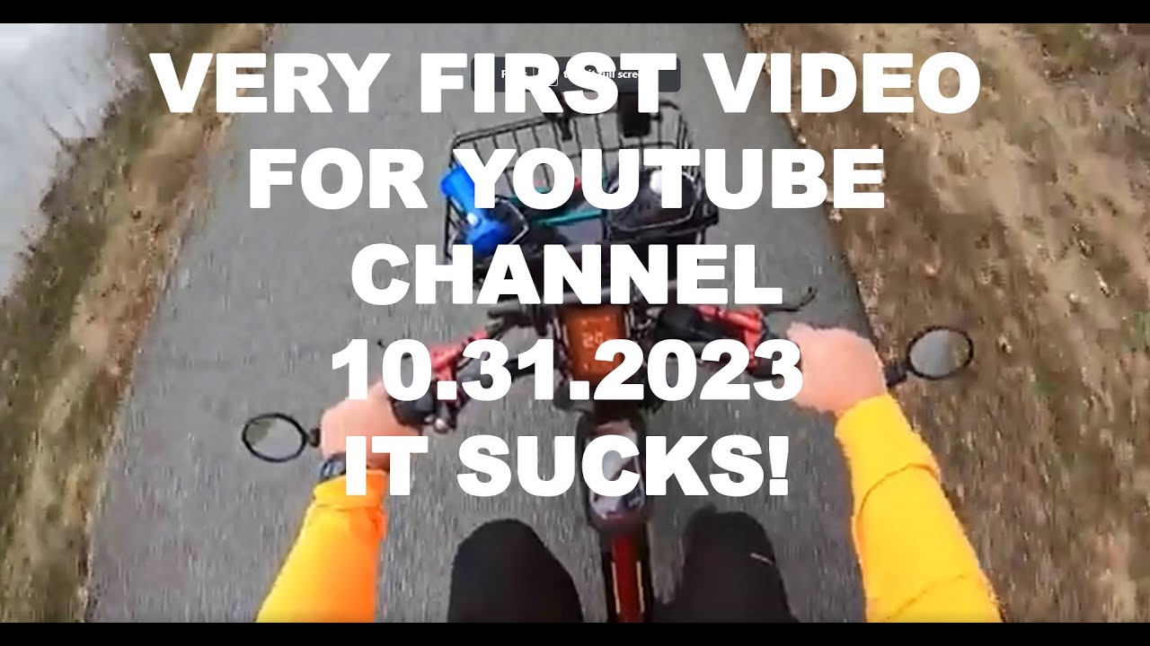 YouTube--Why and About Me AND My Electric Bike Ride---Chesapeake City to Delaware City and Back....