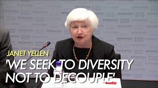 Yellen's Beijing trip: hopes to thaw icy relations, insists US not decoupling
