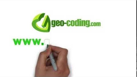 Geo-Coding.Com Intro Video