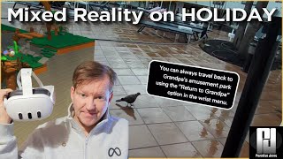 Trying Mixed Reality on Holiday! - Quest 3