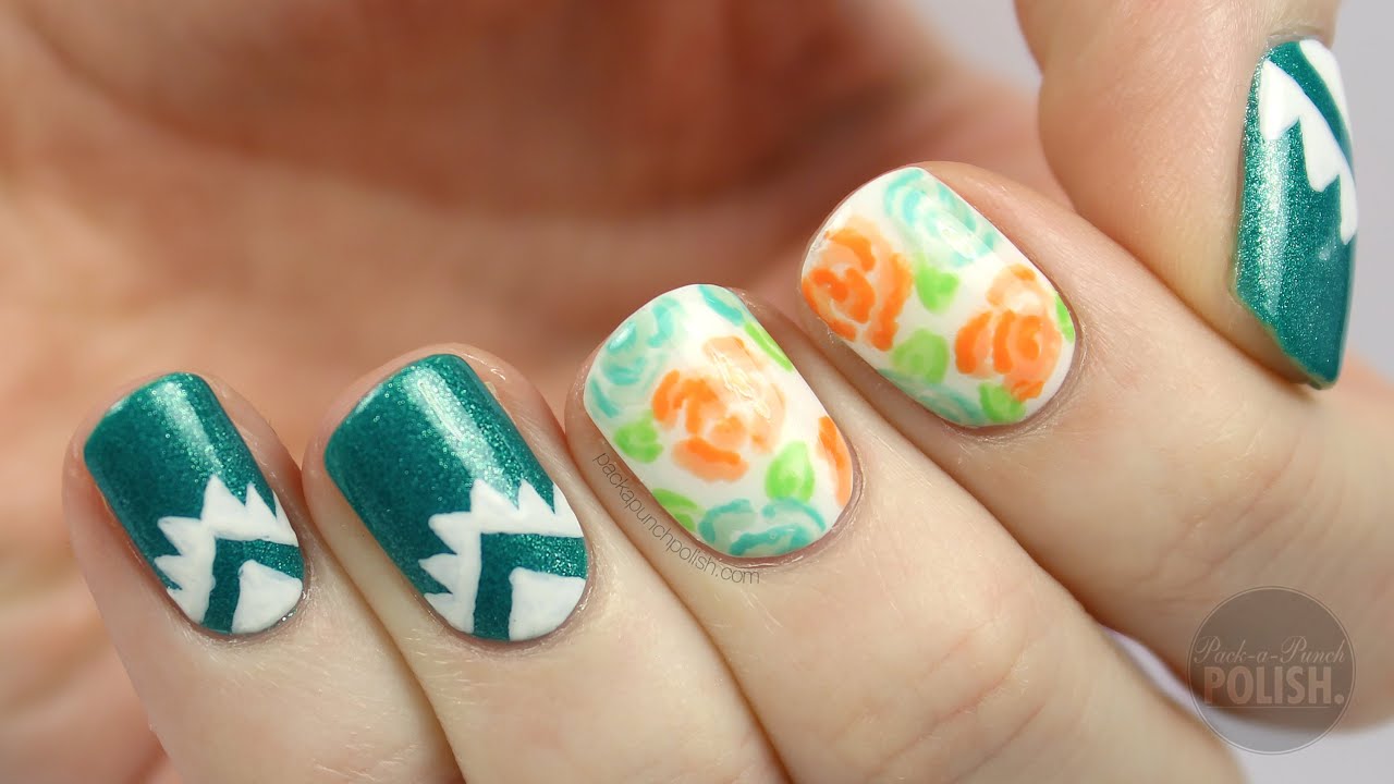 7. Easy Aztec Nail Art Tutorial for 2024 - wide 4