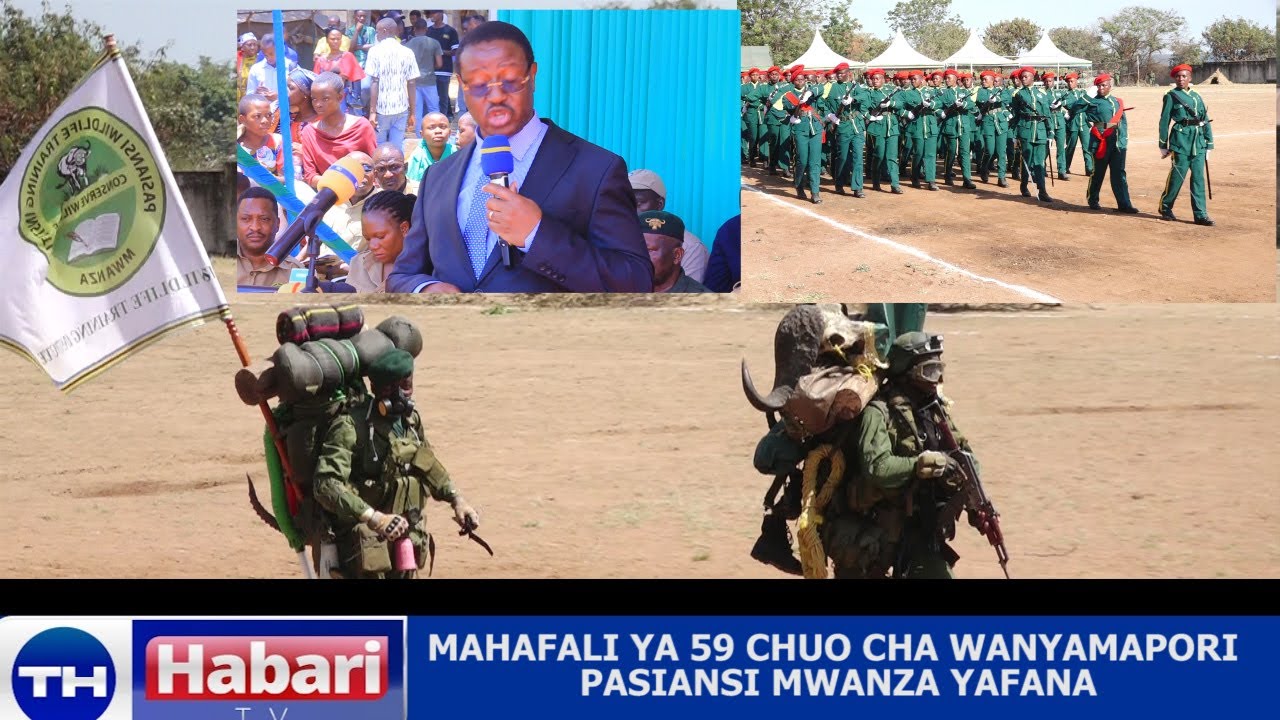 LIVE:MAKOMANDOO WA CHUO CHA WANYAMAPORI PASIANSI MWANZA