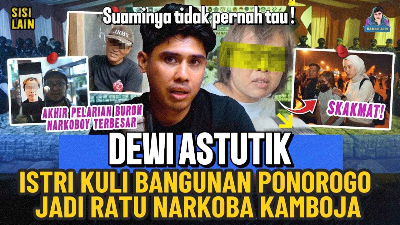 RATU NARKOB4 KAMBOJA ISTRI KULI BANGUNAN PANOROGO ! PUNYA TRILIUNAN | DEWI ASTUTIK