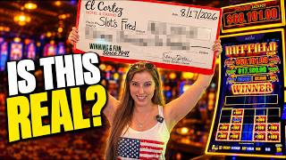 We're Betting $100 Spins on Buffalo Cash to Try to Win a BIG CHECK