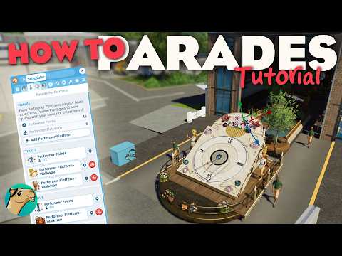 Learn EVERY Secret about PARADES in Planet Coaster 2 - Tutorial